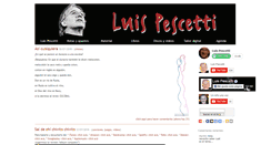 Desktop Screenshot of luispescetti.com